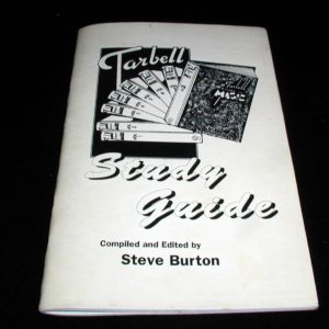 Tarbell Study Guide by Harlan Tarbell