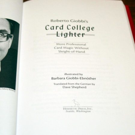 Card College Lighter by Roberto Giobbi