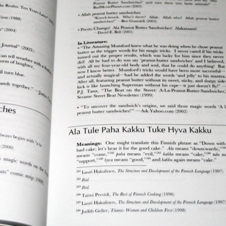 Magic Words: A Dictionary by Craig Conley