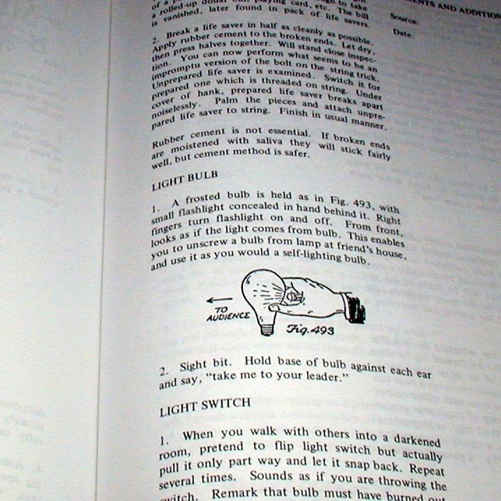 Encyclopedia of Impromptu Magic, The by Martin Gardner