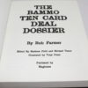 Bammo Ten Card Deal Dossier by Bob Farmer