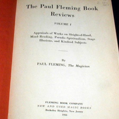 Paul Fleming Book Reviews Vol. I by Paul Fleming