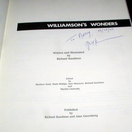 Williamson's Wonders by Richard Kaufman