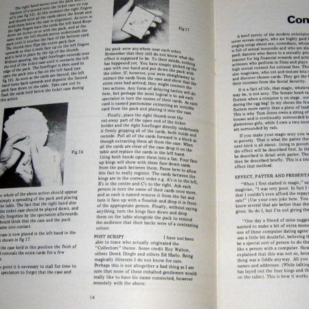 Four Professional Card Tricks by Walt Lees